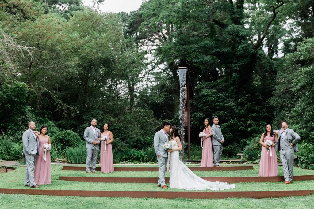 Cynthia + William Heritage Museum and Garden Cape Cod Wedding Bridal Party