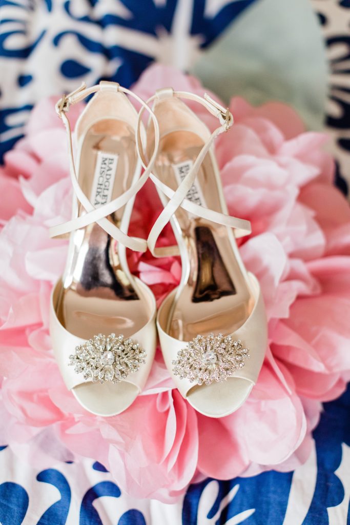 Cynthia + William Wedding Shoe Details